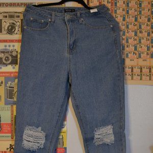 Mom Jeans Light Wash denim